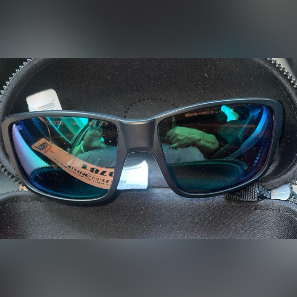 COSTA | NEW | TUNA ALLEY | 9009 - 21 | BLACKOUT | GREEN MIRROR 580 GLASS